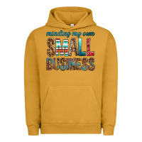 Pigment Peanut Butter minding my own small business bbs Urban Hoodie - BundleAndBundleShop