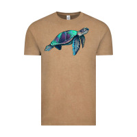 Vintage Coffee turtle Vintage Tee - RanaPortraitStore