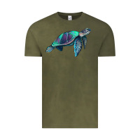 Vintage Olive turtle Vintage Tee - RanaPortraitStore