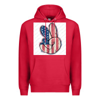 Cardinal small business filigran Premium Hoodie - MaliasSmallBusiness