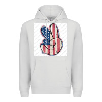 Dove Grey small business filigran Premium Hoodie - MaliasSmallBusiness