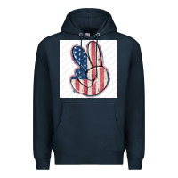 Navy small business filigran Premium Hoodie - MaliasSmallBusiness