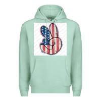 Seafoam small business filigran Premium Hoodie - MaliasSmallBusiness