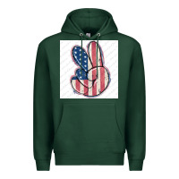Sports Green small business filigran Premium Hoodie - MaliasSmallBusiness