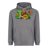 Storm joy with football ball and sunflower ado Heavyweight Hoodie - AdoDesignShop
