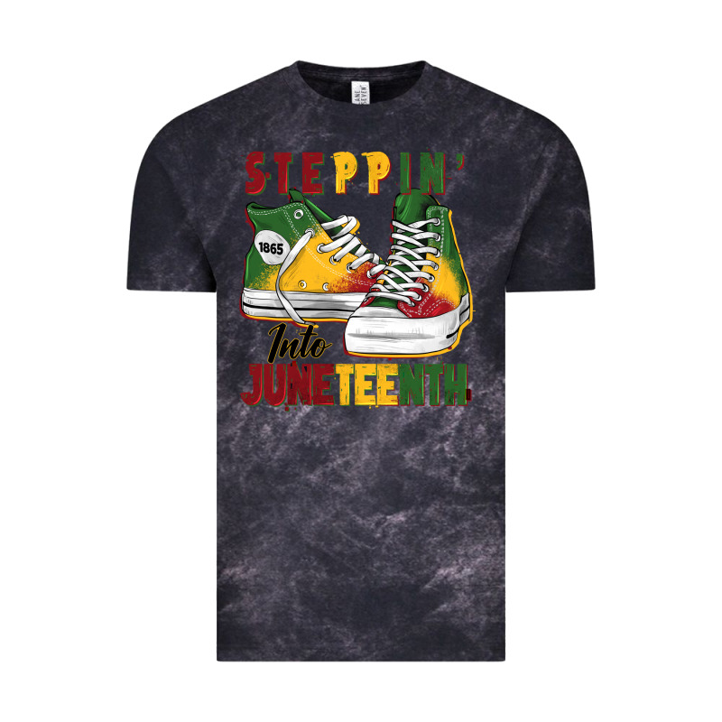Steppin' Into Juneteenth Vintage Tee by BarkalooDesign | Teevron