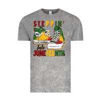 Cloud Rock steppin' into juneteenth Vintage Tee - BarkalooDesign