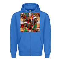 True Royal christmas horse leopard tartan Zipper Hoodie - FaDigitalArtStudio