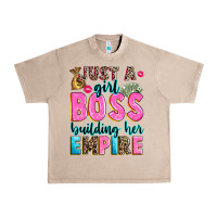 French Oak just a girl boss building her empire Urban Heavy Tee - texasbilliewilder
