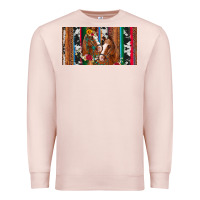 Western Horses Gemstone Horse Cowhide Leopard Floral Background Licens Premium Sweatshirt | Teevron