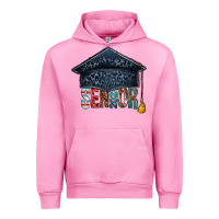 Fuchsia Pink senior 2023 graduation hat bbs Urban Hoodie - BundleAndBundleShop