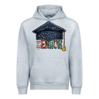 Heather Grey senior 2023 graduation hat bbs Urban Hoodie - BundleAndBundleShop