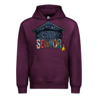 Mauve Wine senior 2023 graduation hat bbs Urban Hoodie - BundleAndBundleShop