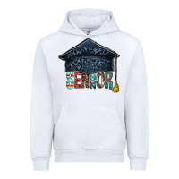 White senior 2023 graduation hat bbs Urban Hoodie - BundleAndBundleShop