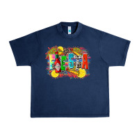 Navy taco fiesta Urban Heavy Tee - Zillion Design Studio