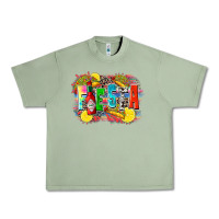 Oil Green taco fiesta Urban Heavy Tee - Zillion Design Studio