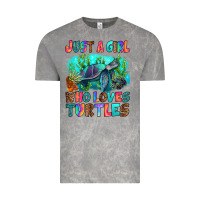 Just A Girl Who Loves Turtles Vintage Tee | Teevron