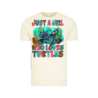 Vintage Arctic just a girl who loves turtles Vintage Tee - RanaPortraitStore