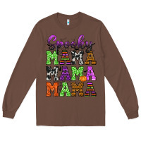 Chestnut Spooky Mama Long Sleeve Tee - texasbilliewilder