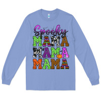 Colony Blue Spooky Mama Long Sleeve Tee - texasbilliewilder