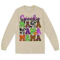 Mushroom Spooky Mama Long Sleeve Tee - texasbilliewilder