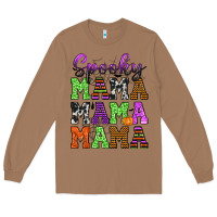 Toasted Coconut Spooky Mama Long Sleeve Tee - texasbilliewilder