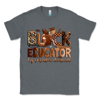 Charcoal Heather Black educator by popular demand Classic Tee - Zillion Design Studio