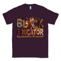 Plum Black educator by popular demand Classic Tee - Zillion Design Studio