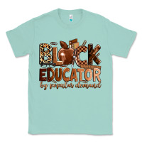 Seafoam Black educator by popular demand Classic Tee - Zillion Design Studio
