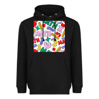 Math Seamless Pattern Heavyweight Hoodie | Teevron
