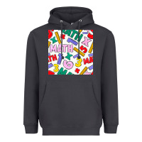 Smoke math seamless pattern Heavyweight Hoodie - BundleAndBundleShop