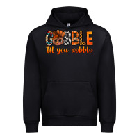 Black gobble til you wobble bbs Urban Hoodie - BundleAndBundleShop