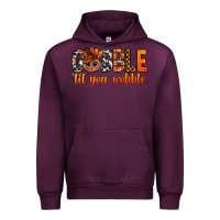 Mauve Wine gobble til you wobble bbs Urban Hoodie - BundleAndBundleShop