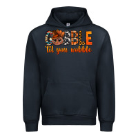 Navy gobble til you wobble bbs Urban Hoodie - BundleAndBundleShop