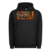 Pigment Black gobble til you wobble bbs Urban Hoodie - BundleAndBundleShop