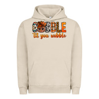 Pigment French Oak gobble til you wobble bbs Urban Hoodie - BundleAndBundleShop