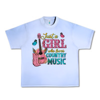 Grape Ice just a girl who loves country music Urban Heavy Tee - texasbilliewilder