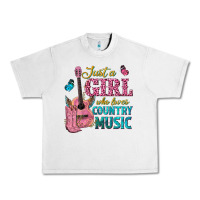 Lunar Rock just a girl who loves country music Urban Heavy Tee - texasbilliewilder