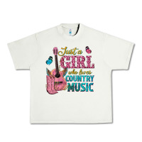 Pistachio just a girl who loves country music Urban Heavy Tee - texasbilliewilder