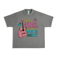 Tornado just a girl who loves country music Urban Heavy Tee - texasbilliewilder