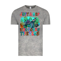 Cloud Rock just a boy who loves turtles Vintage Tee - RanaPortraitStore