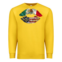 Lemon mexico usa lips Premium Sweatshirt - AdoDesignShop