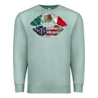Seafoam mexico usa lips Premium Sweatshirt - AdoDesignShop