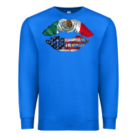 True Royal mexico usa lips Premium Sweatshirt - AdoDesignShop