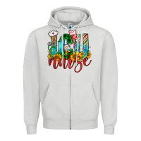 Christmas Icu Nurse Zipper Hoodie | Teevron
