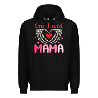 Black one loved mama Premium Hoodie - MaliasSmallBusiness