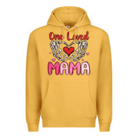 Mustard one loved mama Premium Hoodie - MaliasSmallBusiness