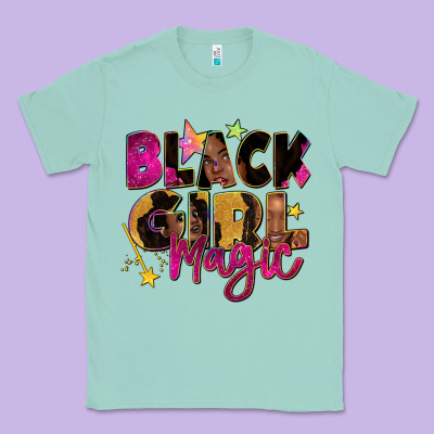 Black Girl Magic Classic Tee Designed By Zillion Design Studio