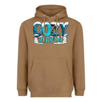 Toasted Coconut cozy season with snowman ado Heavyweight Hoodie - AdoDesignShop