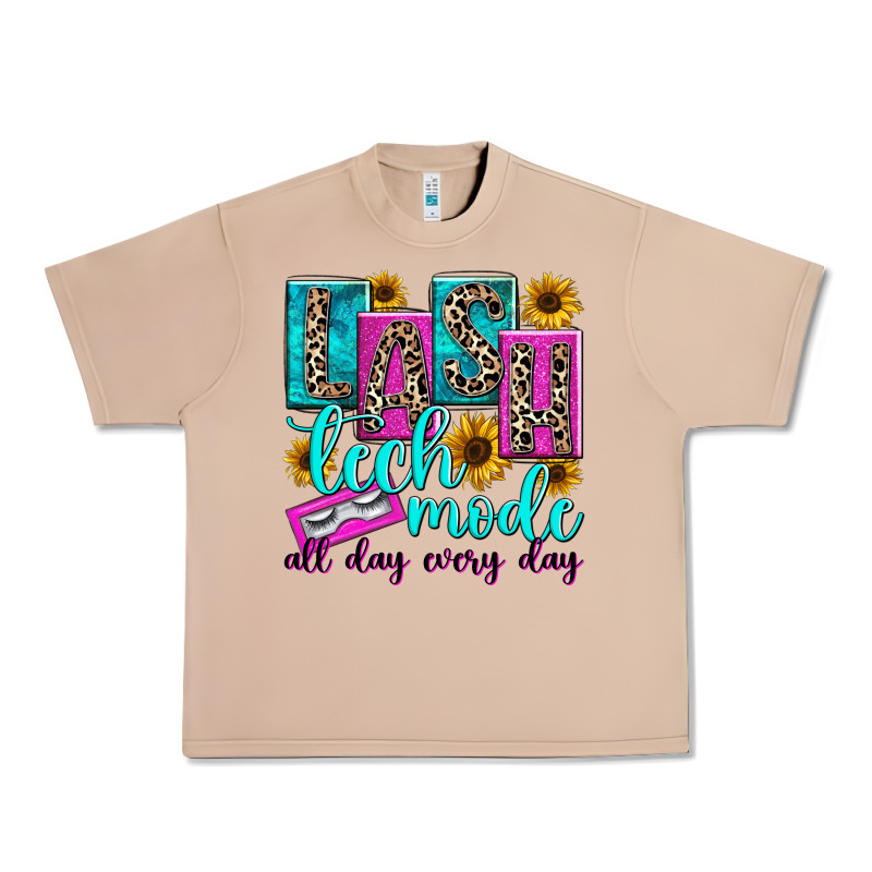 Lash Tech Mode All Day Every Day Urban Heavy Tee by texasbilliewilder | Teevron